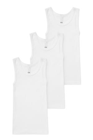 hemd - set van 3 wit