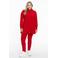 YOEK blouse DOLCE van travelstof rood
