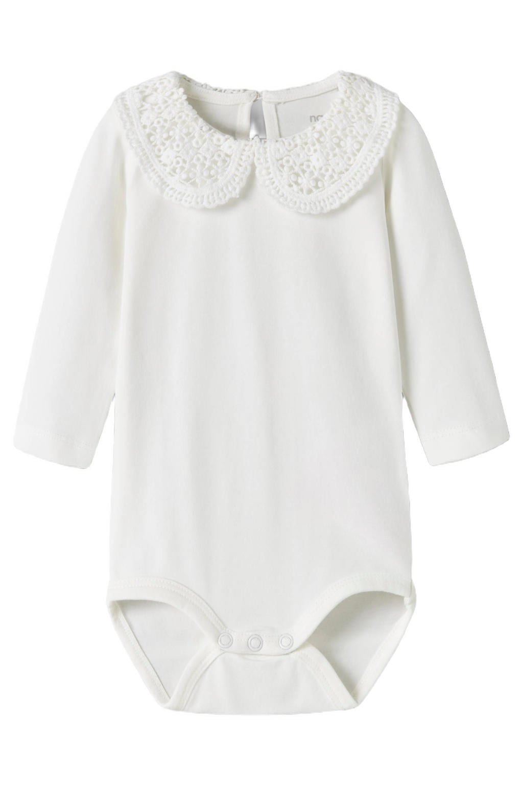 NAME IT BABY romper NBFTYLLA wit