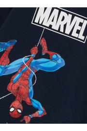 thumbnail: NAME IT MINI Spider-Man longsleeve NMMNAZIR met printopdruk donkerblauw