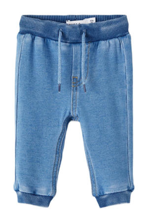newborn baby regular fit jeans NBNROME medium blue denim