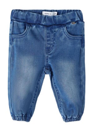 baby regular fit jeans NBNBERLIN medium blue denim