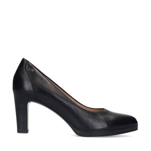 No Stress leren pumps zwart afbeelding