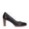 No Stress leren pumps donkerblauw