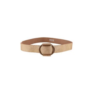 leren riem PCPILJA goudkleurig