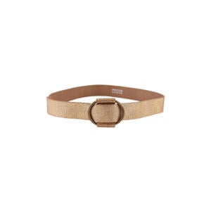 leren riem PCPILJA goudkleurig