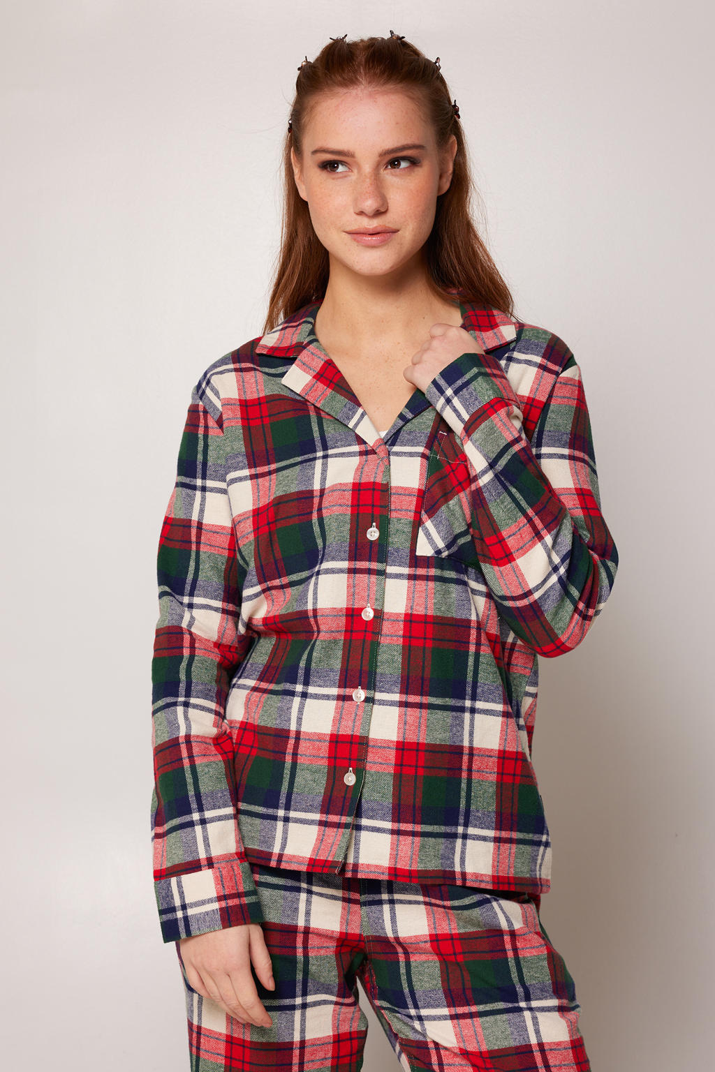 Lunatex flanellen pyjama dames - Dream Queen Lunatex flanellen pyjama dames - Dream Queen