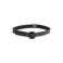 PIECES leren riem PCPILJA zwart