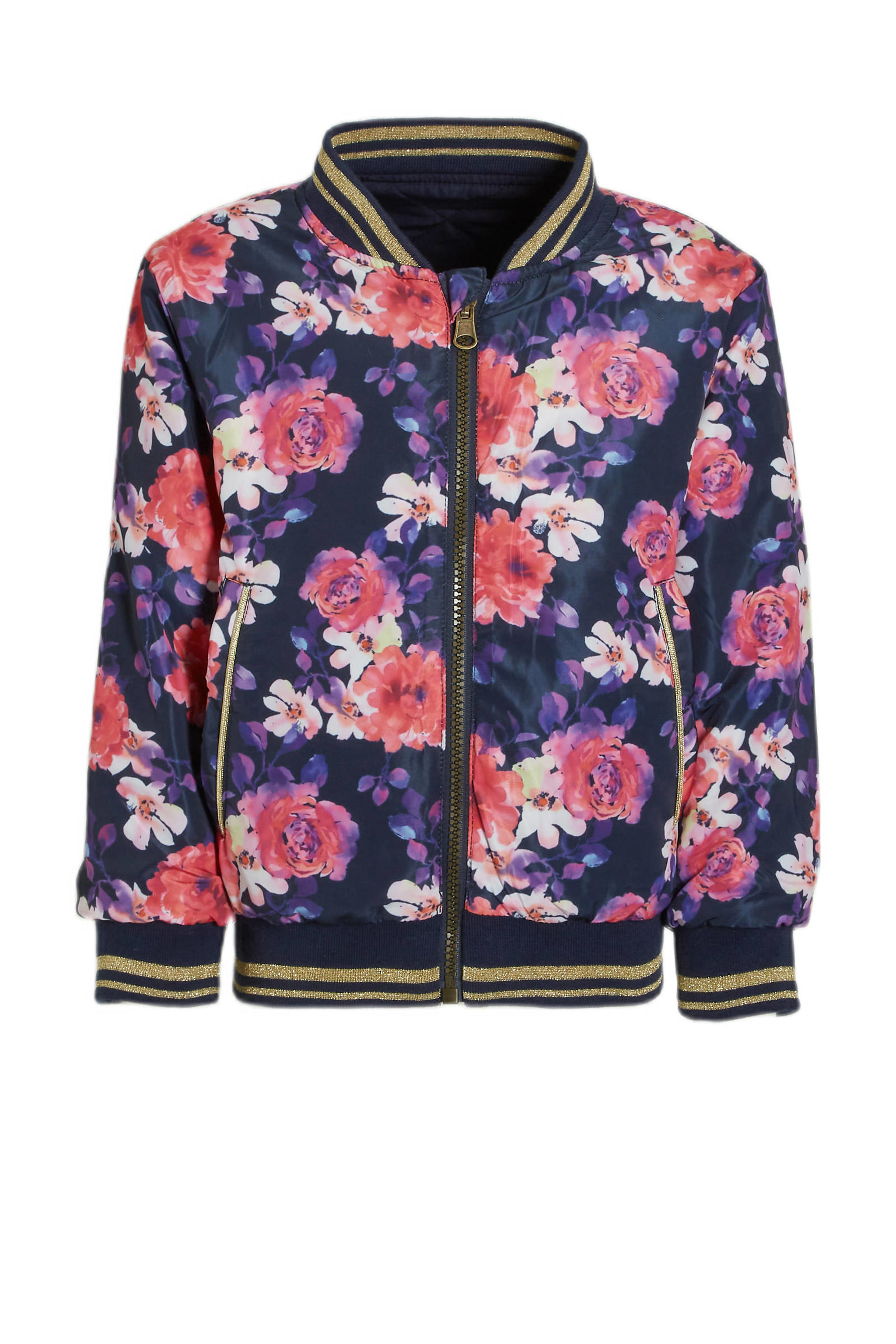 Orange Stars reversible bomberjack zomer Marcella jacket reversible met