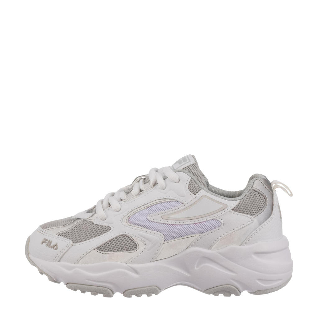 Fila Ray Tracer Teens sneakers wit/zilver