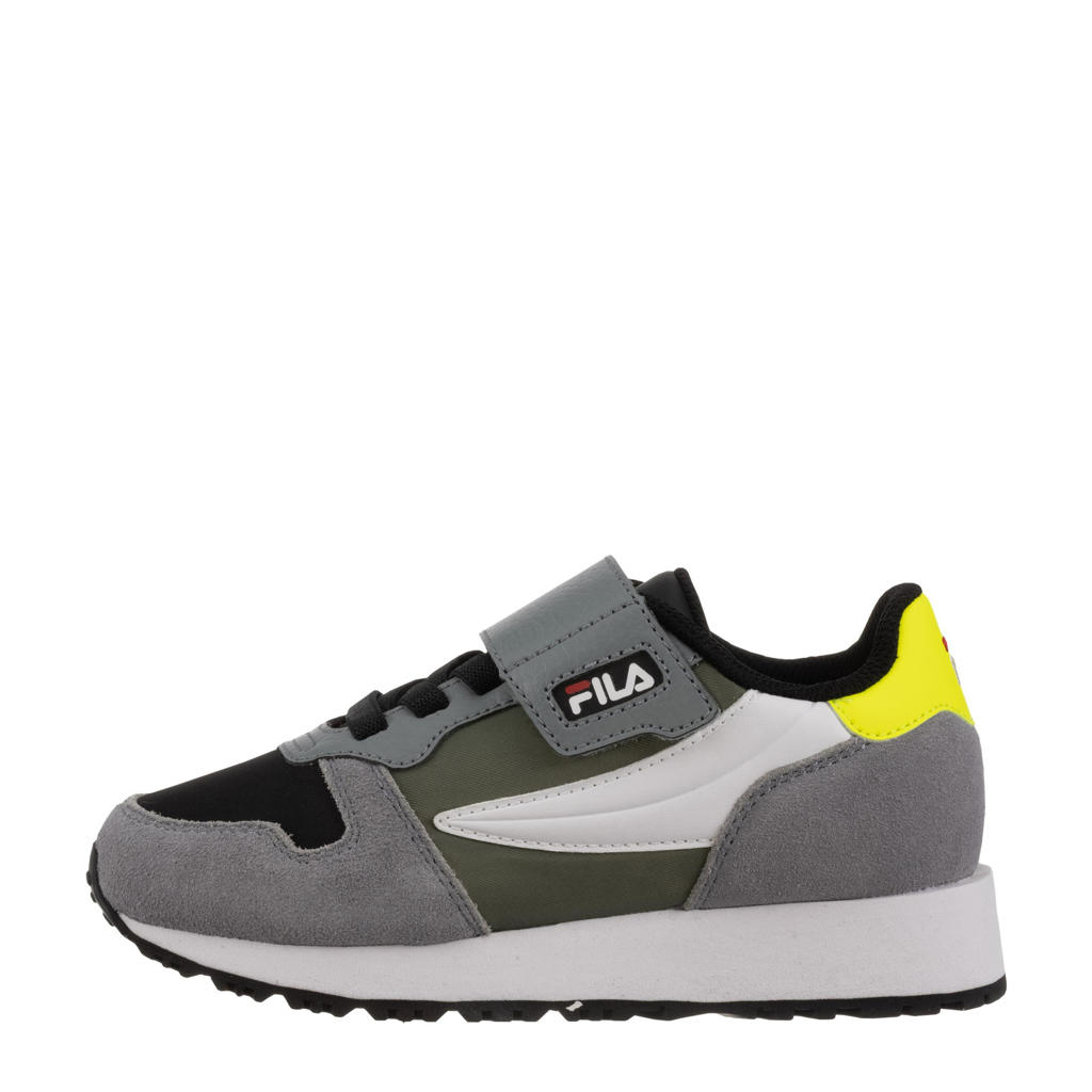 Fila Retroque Velcro sneakers grijs/geel