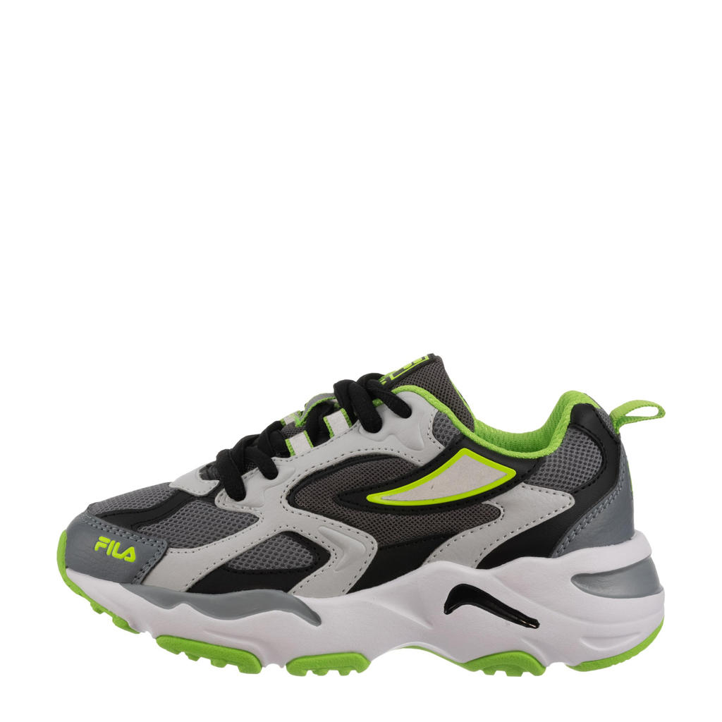 Fila Ray Tracer  sneakers antraciet/limegroen