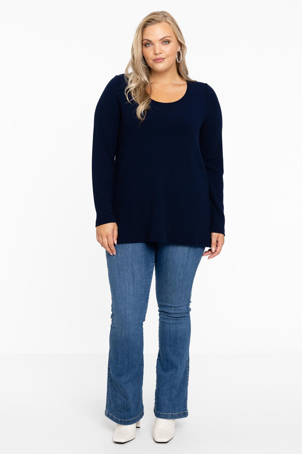 YOEK T-shirt blauw