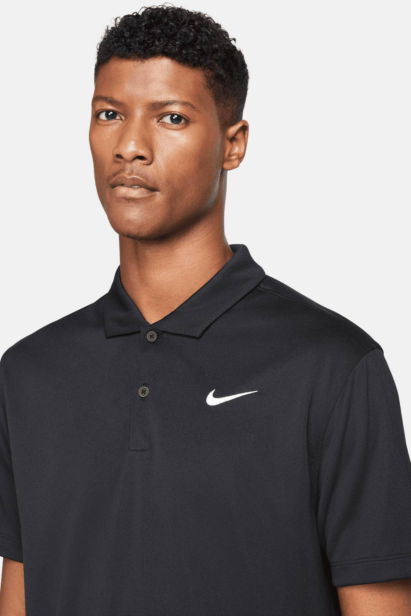 Nike sportpolo zwart | wehkamp