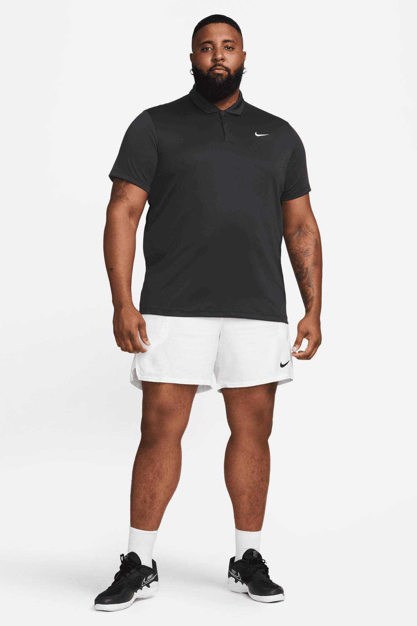 Nike sportpolo zwart | wehkamp