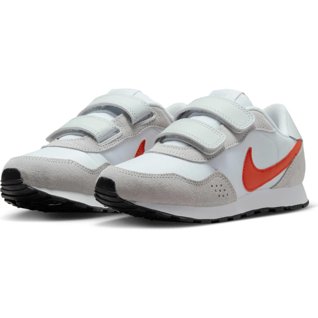 Nike MD Valiant sneakers grijs/wit/rood wehkamp