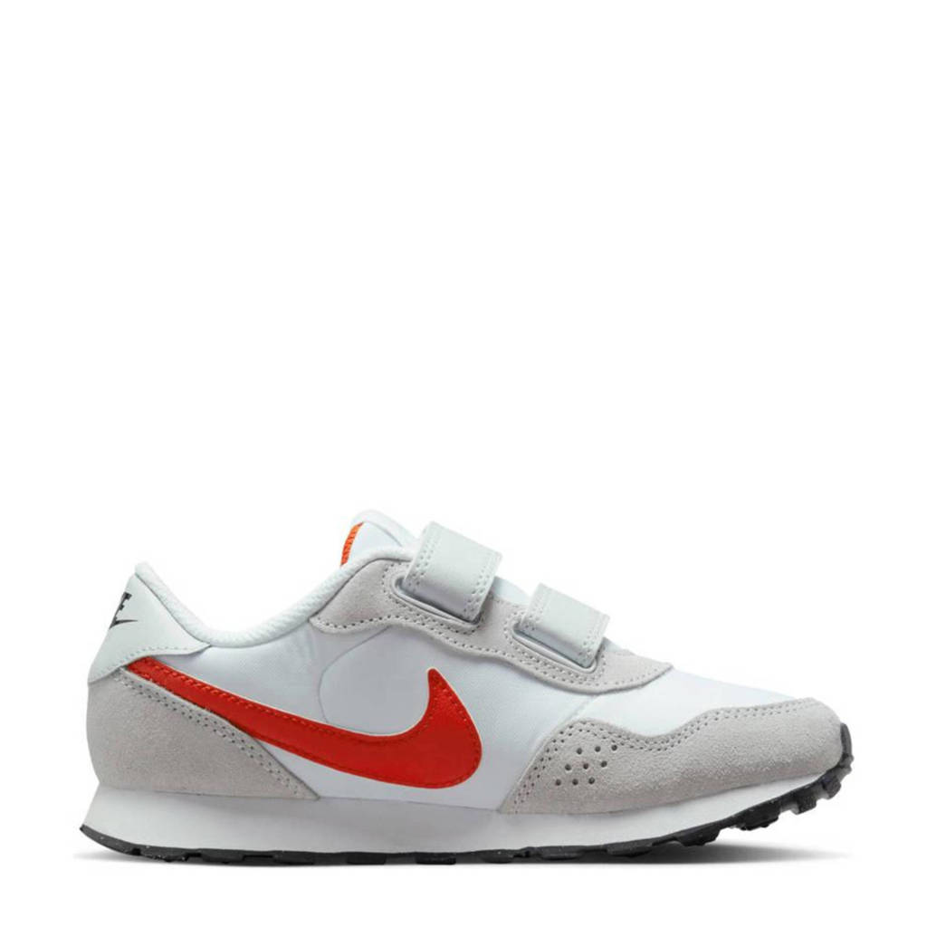 Grazen Noodlottig spade Nike MD Valiant sneakers grijs/wit/rood | wehkamp
