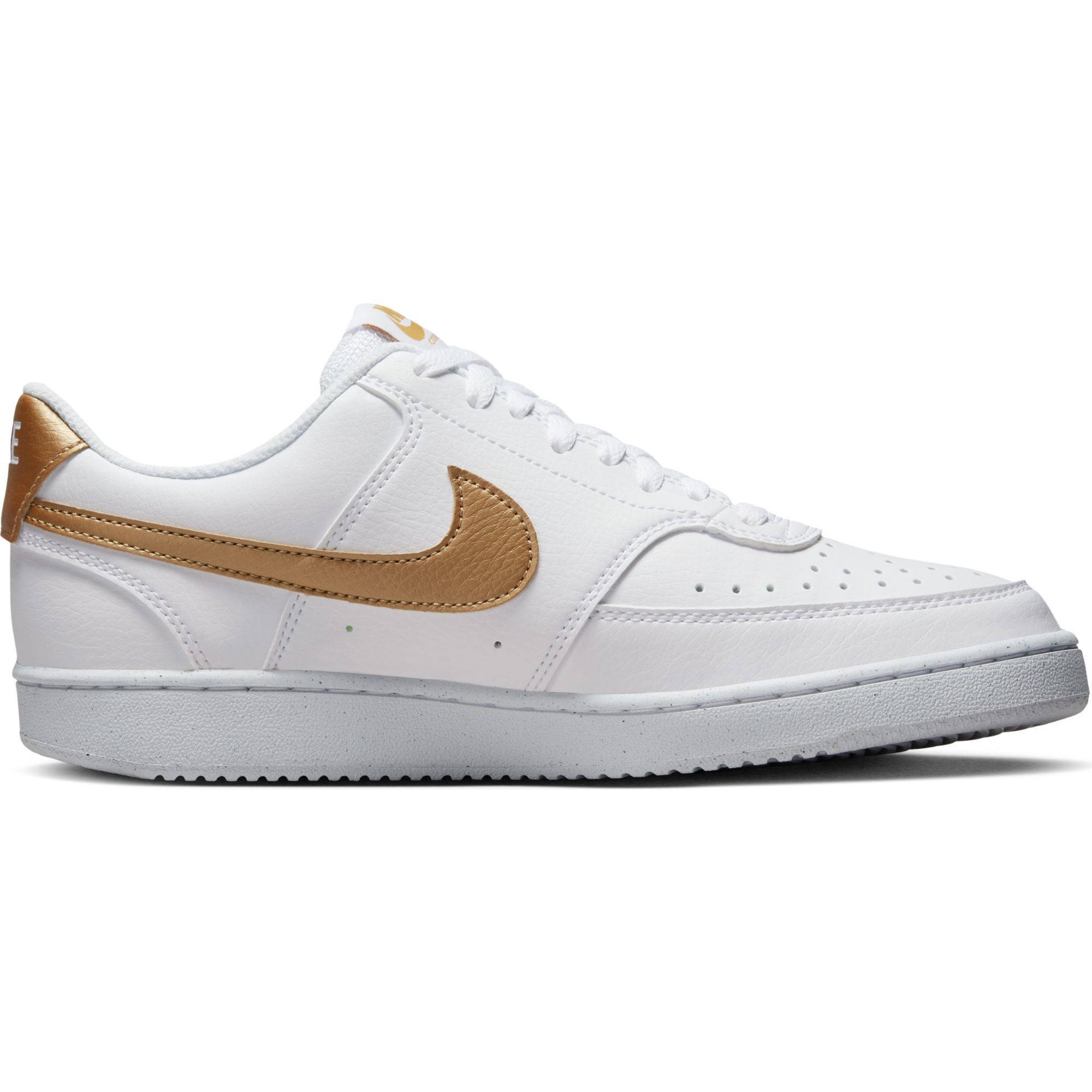 Nike wit best sale met goud