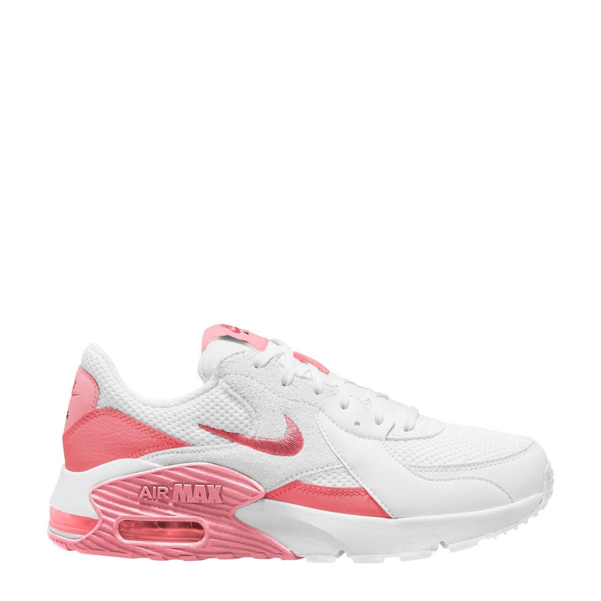 Vluchtig helder Huidige Nike Air Max Excee sneakers wit/roze | wehkamp