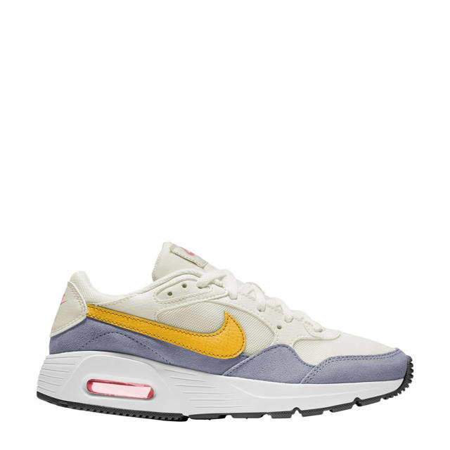 Nike Max SC sneakers wit/grijs/geel | wehkamp