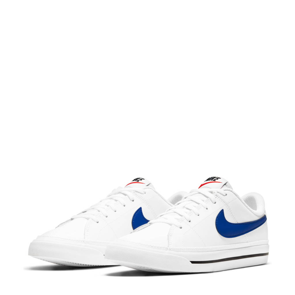 scheepsbouw virtueel pepermunt Nike Court Legacy sneakers wit/blauw/rood | wehkamp