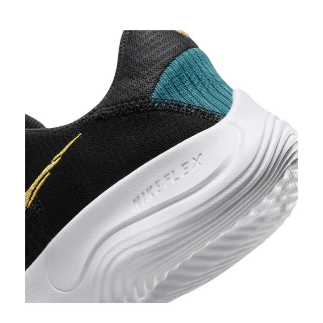 medaillewinnaar Hedendaags Banyan Nike Flex Experience Run 11 Next Nature hardloopschoenen zwart/geel |  wehkamp