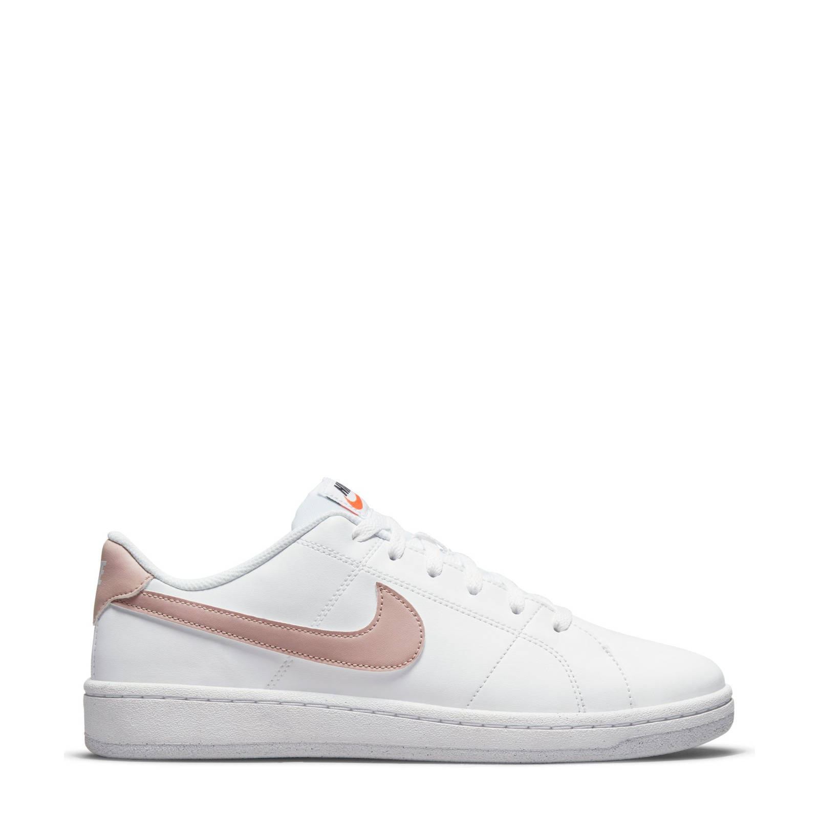 Nike Court Royale 2 sneakers wit/roze | wehkamp