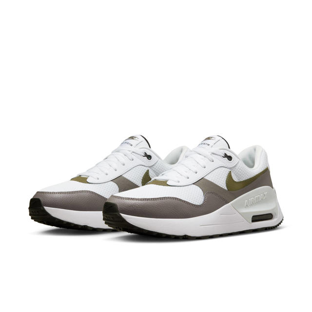 compileren virtueel optioneel Nike Air Max Systm sneakers wit/olijfgroen/zwart | wehkamp