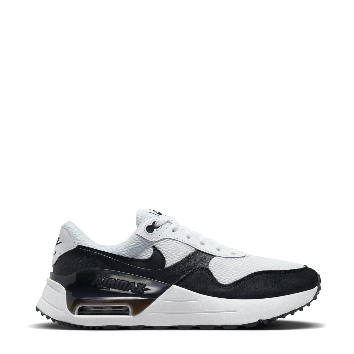 Niet doen Blaast op Dubbelzinnigheid Nike Air Max Systm sneakers wit/zwart | wehkamp