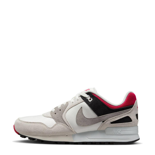 Nike sneakers wit/grijs/wart/rood | wehkamp