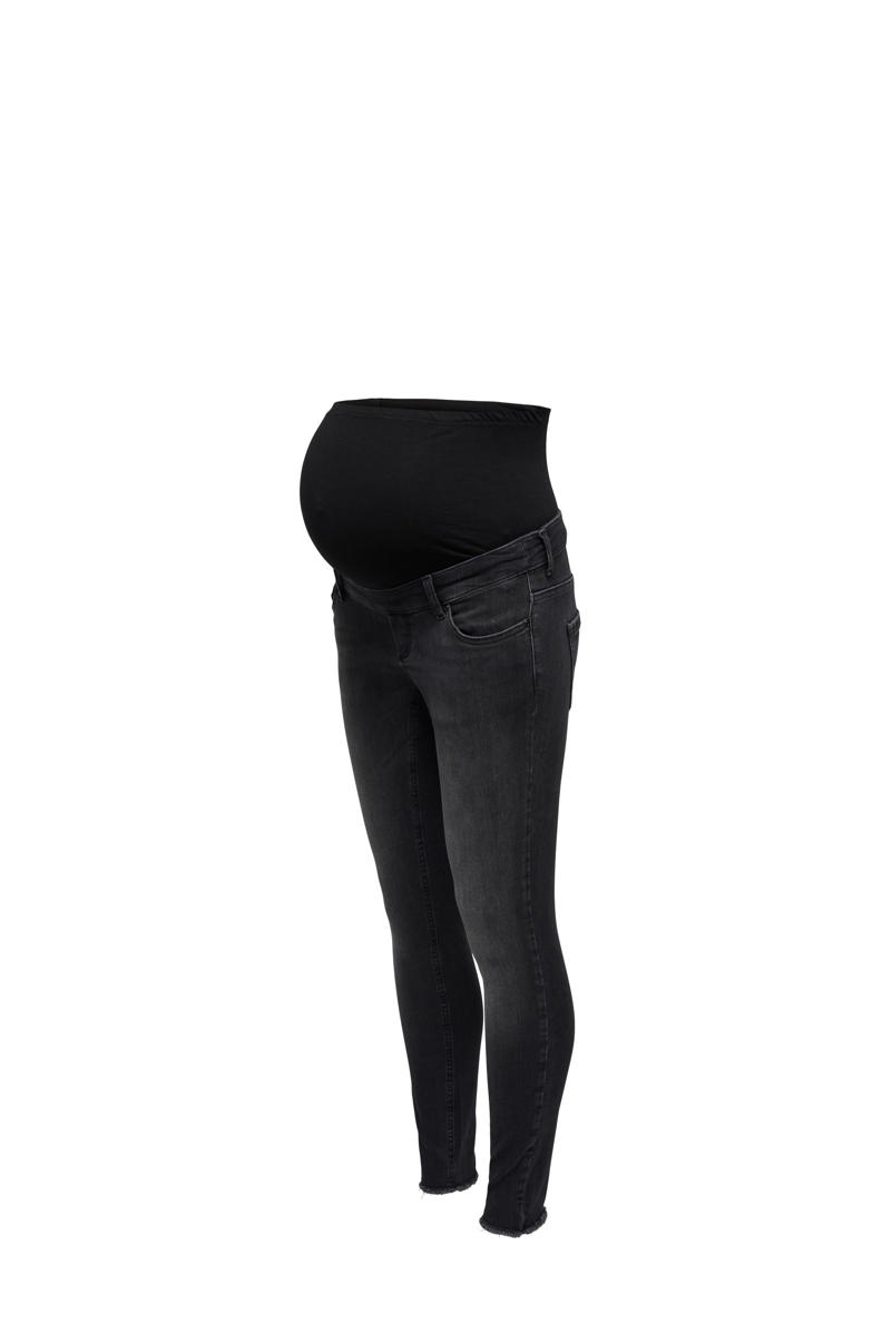 ONLY MATERNITY skinny zwangerschaps jegging OLMBLUSH washed black wehkamp