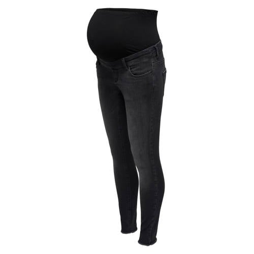 ONLY MATERNITY skinny zwangerschaps jegging OLMBLUSH washed black afbeelding