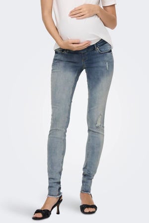 skinny zwangerschapsjeans OLMBLUSH medium blue denim