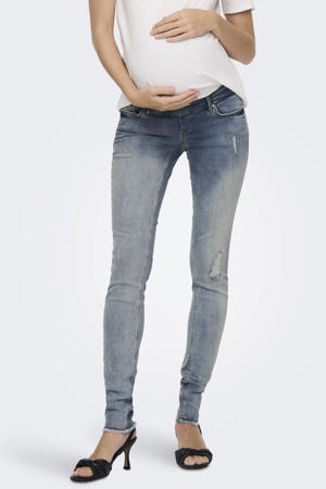 skinny zwangerschapsjeans OLMBLUSH medium blue denim