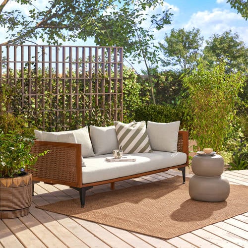 NOUS Garden loungebank Lima - Naturel/beige