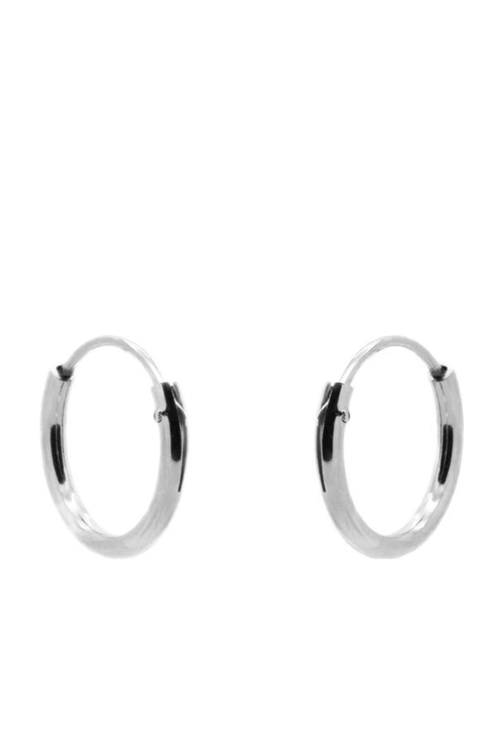 KARMA Jewelry sterling zilveren oorbellen Plain Ø 1 cm