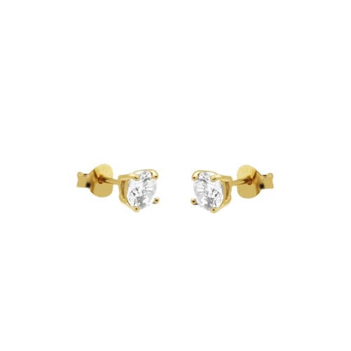 KARMA Jewelry gold plated oorbellen Ø 0,5 cm afbeelding