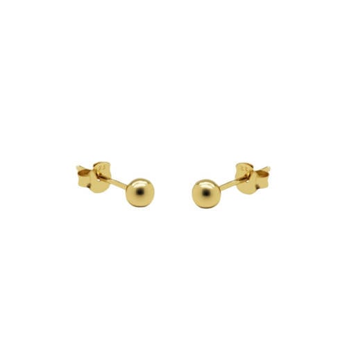 KARMA Jewelry gold plated oorbellen Ball afbeelding