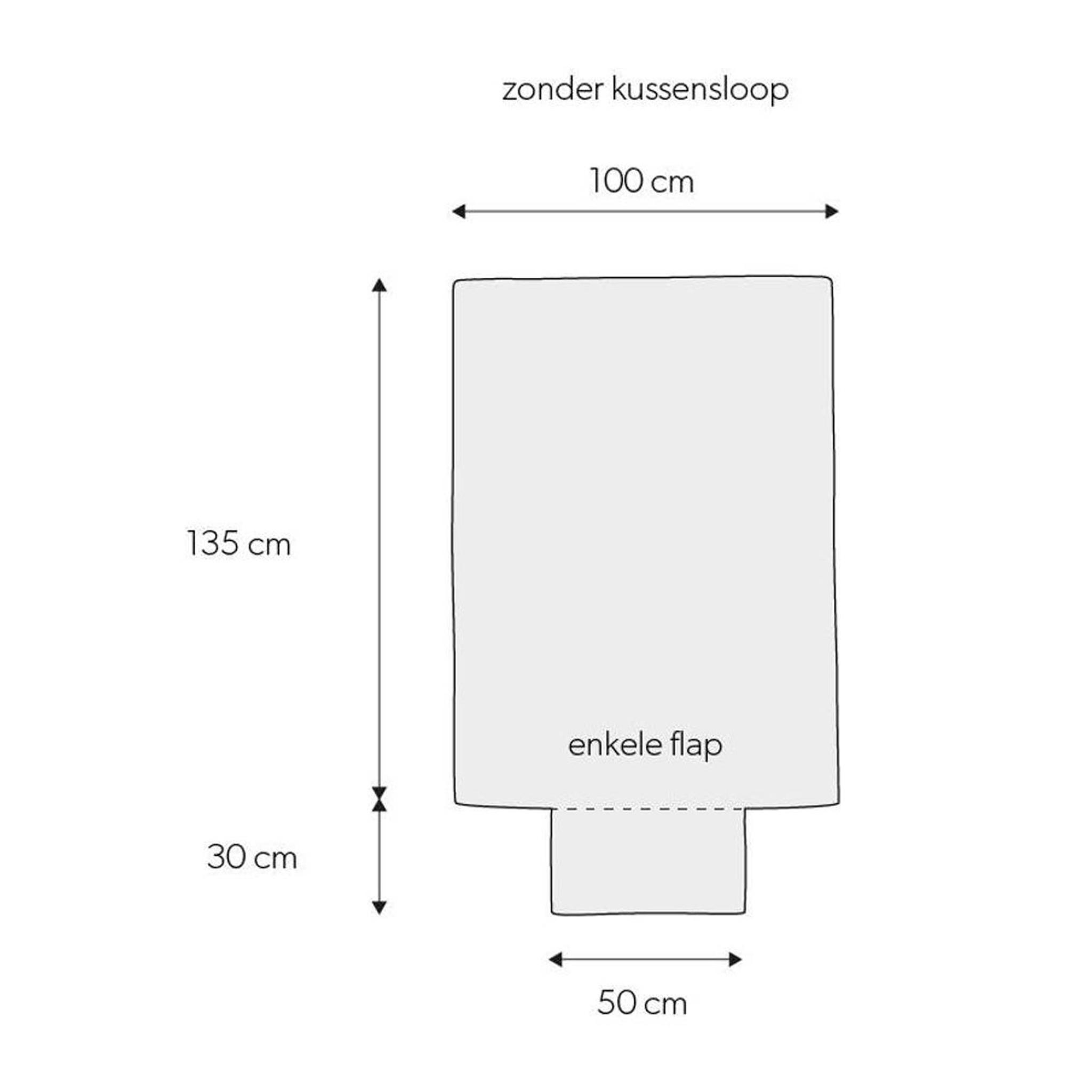 Wehkamp Home katoenen dekbedovertrek baby (100x135 cm) - Afbeelding 3