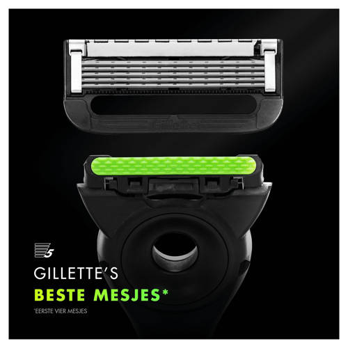 GilletteLabs scheersysteem met exfoliërende strip + 1 navulmesje