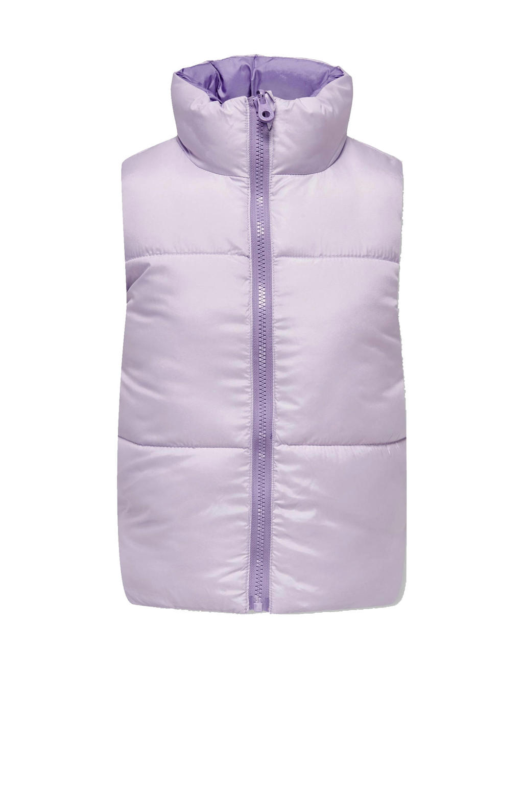 Kids ONLY Sandra Teddy Bodywarmer - Weiche Weste Für Mädchen In Hellbeige
