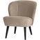 WOOOD WOOOD Fauteuil Sara - Polyester - Naturel - 71x59x70