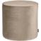 WOOOD Sara Poef Hoog 46xØ46 cm - Velvet - Donkerbruin