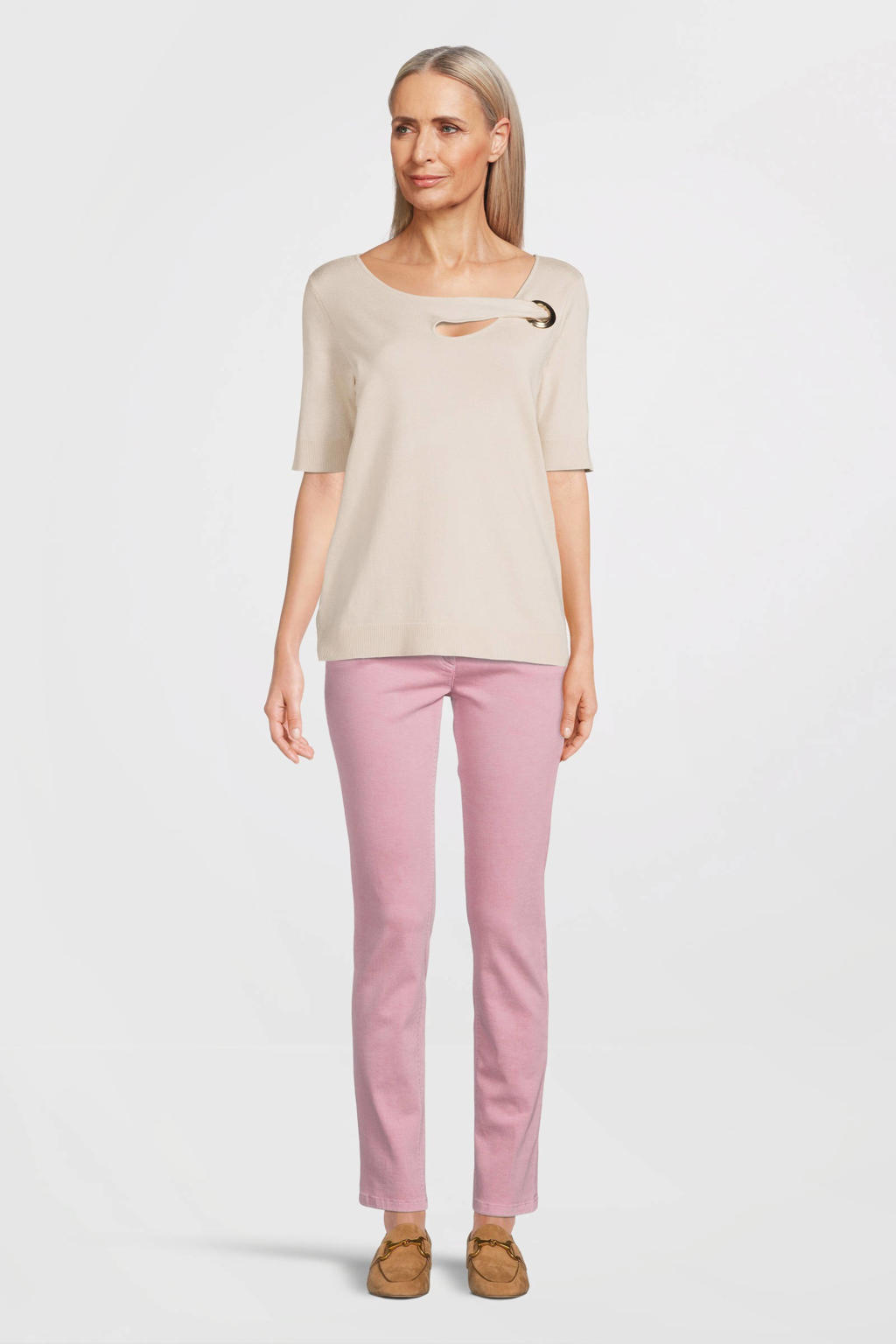 Zerres Super Skinny Jeans Twigy Roze Wehkamp