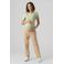 MAMALICIOUS regular fit broek MLBEACH met linnen ecru