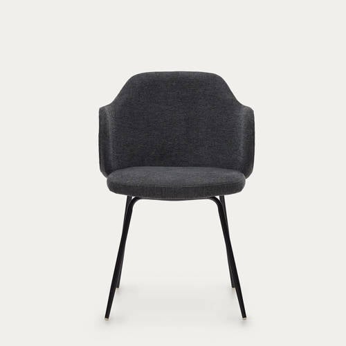 Kave Home eetkamerstoel (set van 2) Suanna - Dark Grey