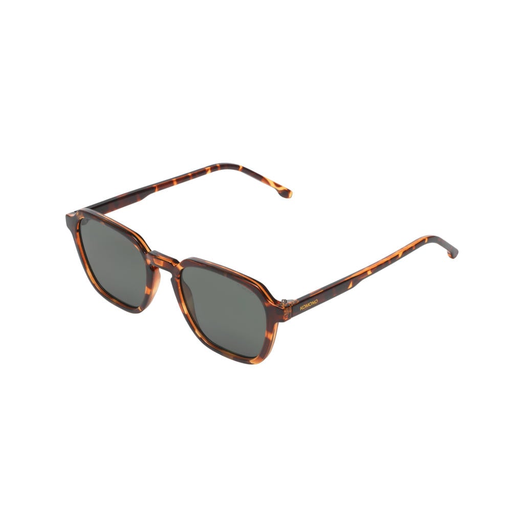 Komono zonnebril Matty met tortoise print bruin