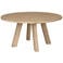 WOOOD Rhonda Eetkamertafel XL - Eiken - Blacknight - Ø150 cm