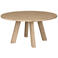 WOOOD WOOOD Rhonda Eettafel XL - Rond - Eiken - Naturel - Ø150 cm