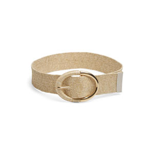 tailleriem PCTARYN van stro beige